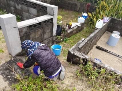 お墓の清掃・墓参り代行サービス（１基）12回利用券