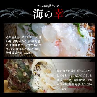 【漁師直送】活き〆冷凍　天然伊勢海老1kg（3～4尾）と夜光貝（1個）のセット