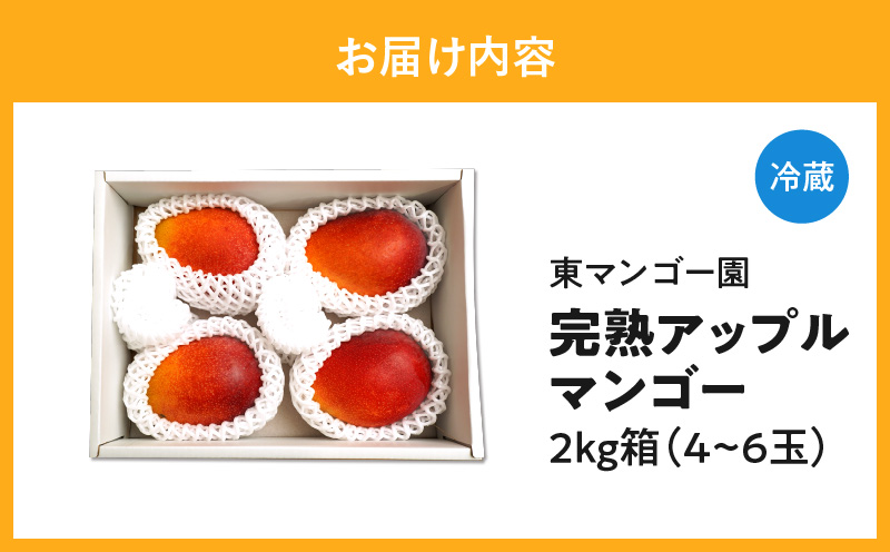【2026年先行予約】南の島で太陽の日差しをたっぷり浴びた沖永良部産「完熟マンゴー」2kg 　W014-008u
