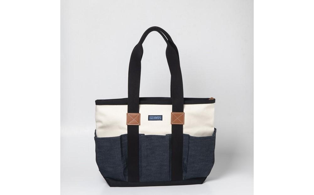 琉球帆布 クラフトマンバッグ 海のシルク