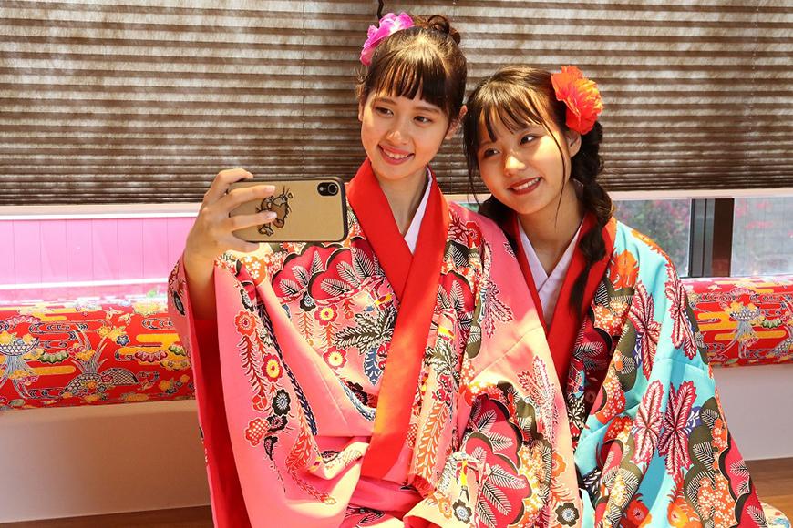 【レンタル琉装veni】自撮りし放題！簡単琉装プラン！（女性1名様）