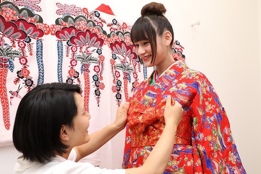 【レンタル琉装veni】琉装着付＋スタジオ体験プラン！写真1枚付き！（女性1名様）