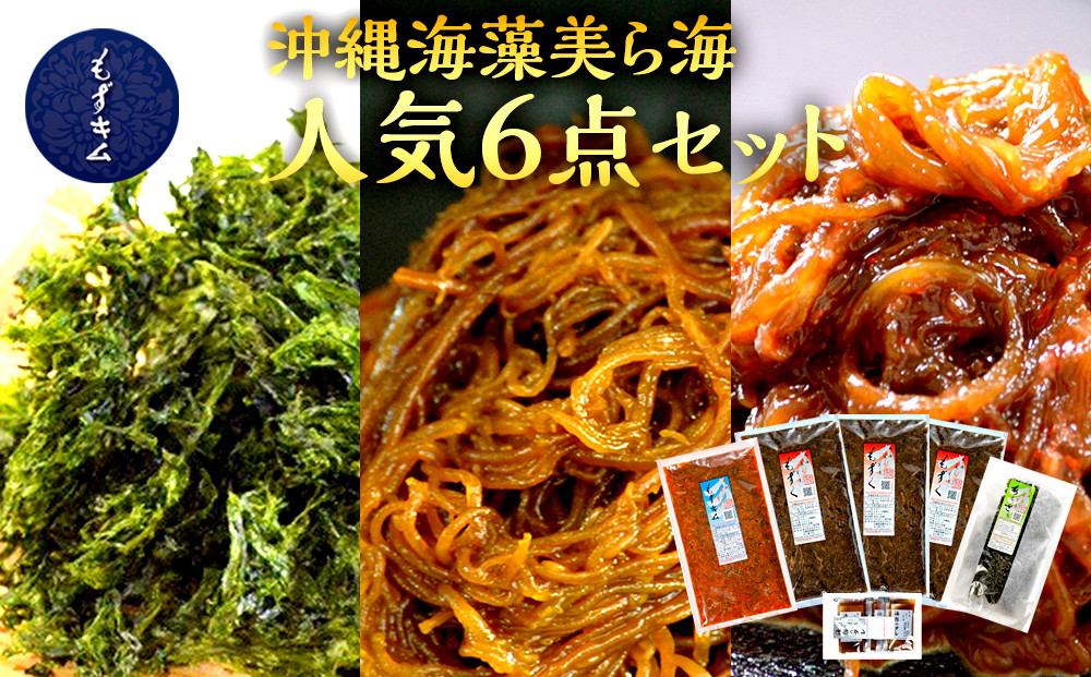 もずキムの沖縄海藻美ら海人気6点セット