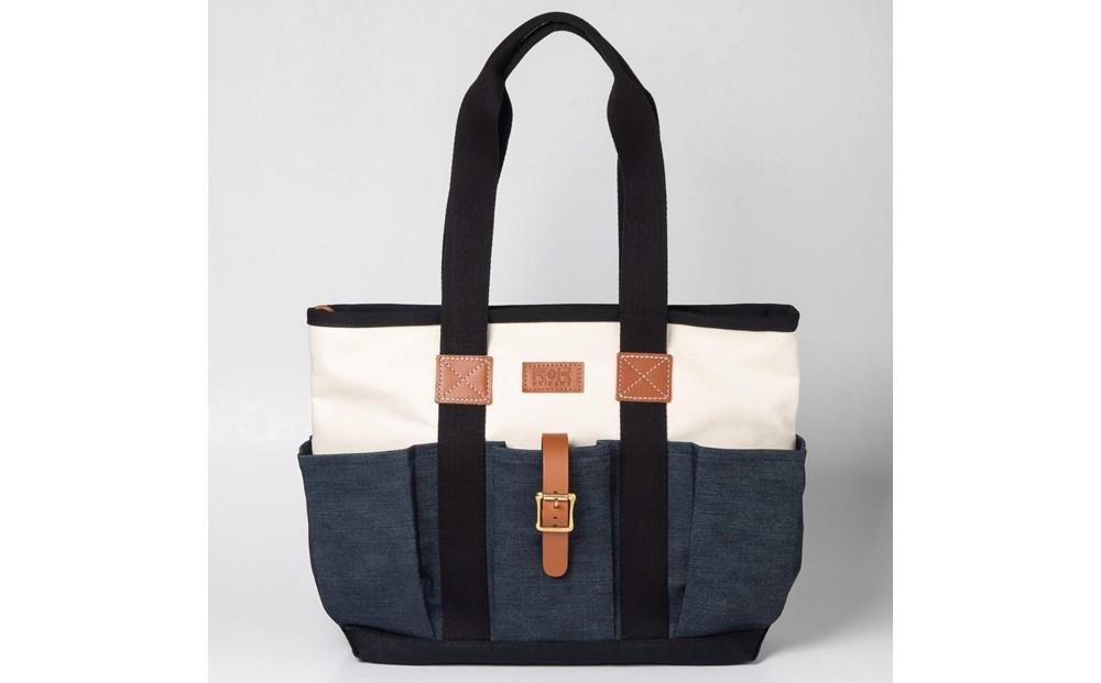 琉球帆布 クラフトマンバッグ 海のシルク