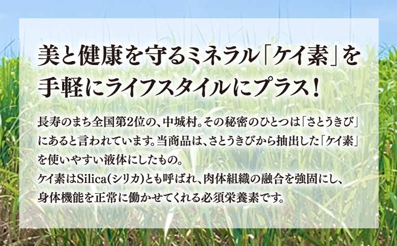 シュガーケイソ 30ml | 沖縄県産 さとうきび由来(ケイ素高含有) | SiR株式会社 |日本製 国産 さとうきび サプリメント 植物性 | 沖縄 宜野湾市 送料無料