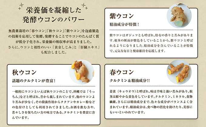 【3袋】沖縄県産琉球発酵ウコン 1袋(1粒重量250mg 3粒×31包) 沖縄県産の3種類のウコン | 飲みやすい タブレット 無農薬 農薬・化学肥料 不使用 自然由来 | 株式会社 しまのや | サプリ サプリメント 健康食品 | 送料無料 3袋