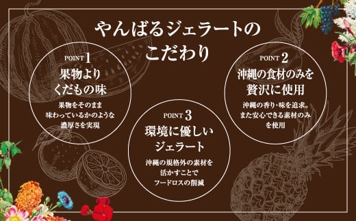 沖縄の素材を活かしたやんばるジェラート 8個セット 【2017ジェラート世界大会準優勝】 | やんばるジェラート | 沖縄 お取り寄せ アイス アイスクリーム ジェラート 冷たい スイーツ おやつ お菓子 菓子 おかし お土産 ギフト 詰め合わせ | 沖縄県 宜野湾市 | 送料無料