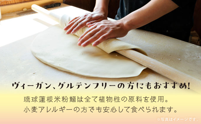 湧水栽培！琉球蓮根の米粉麺 (128g) 平麺 5個セット 国産 [ 小麦不使用 グルテンフリー 無添加 化学調味料不使用 ベジタリアン ヴィーガン ] | NATURAL TONE | めん 生麺 万能麺 和食 洋食 中華 和洋中 | 健康志向 健康サポート アレルギー対応 糖質 ダイエット 食物繊維豊富 | れんこん レンコン 蓮根パワー | 沖縄県 宜野湾市 送料無料