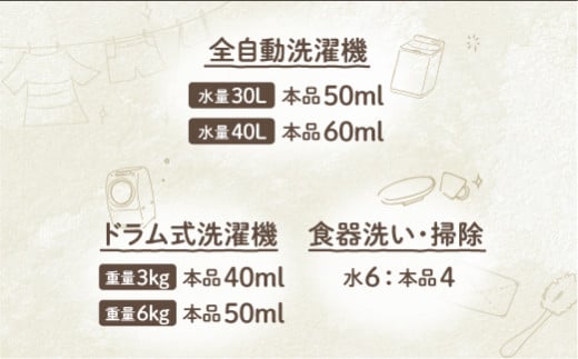 使い勝手抜群 EM中性洗剤（1L×4)| 衣類 食器 食洗機 ドラム式対応 EM中性 ふるさと納税 送料無料