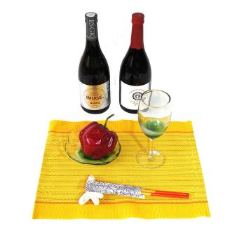 花織ランチョンマット（黄色）AI-40-1