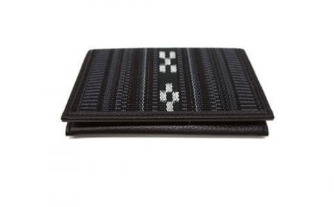 みんさー名刺入れ　ヤッサミ黒 AZ-18-1