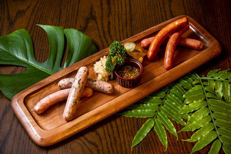 IB-5 石垣島ビール工房 至福の手作りソーセージ3種30本セット〈あらびき〉〈チョリソー〉〈ガーリック〉