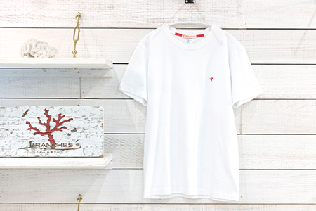 BRANCHES Tシャツ【カラー:ホワイト】【サイズ:Mサイズ】KB-92