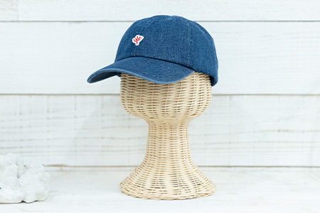 デニムキャップ【カラー:ダークブルー】【サイズ:フリー】KB-90