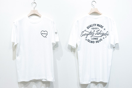 EDISG Tシャツ Island Pride【カラー:オフホワイト】【サイズ:Lサイズ】KB-72-1