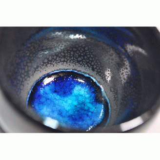 【請福酒造】泡盛15年古酒と石垣焼酒器セット AK-36