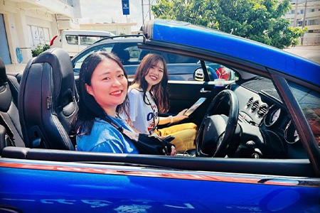 【オープンカーで満喫】レンタカー1日利用券 PEUGEOT 308CC Blue《Supremeレンタカー》FG-3-1