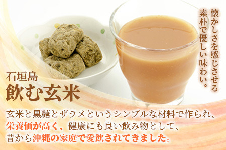 【定期便】「飲み継がれてきた島の味」石垣島 飲む玄米12本セット×6回 HY-01t