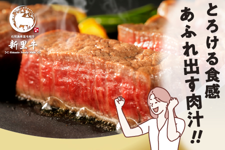 石垣島産 黒毛和牛 新里牛 リブロースステーキ（200g×2）合計400g SZ-29