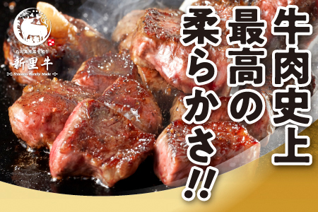 石垣島産 黒毛和牛 新里牛 職人手切りヒレサイコロステーキ（200g×1）200g SZ-32