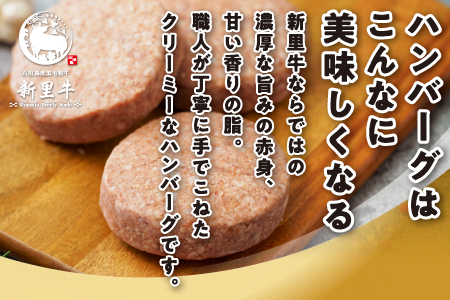 石垣島産 黒毛和牛 新里牛 職人手ごね生ハンバーグ 10個（150g×10）合計1,500g SZ-48