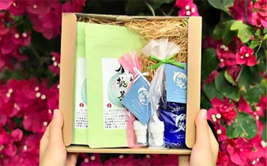石垣島産月桃茶&ルームフレグランスセット＜サンゴ礁保全に＞NP-1-1