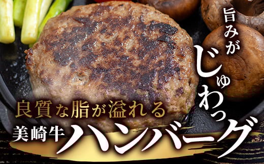 美崎牛ハンバーグ200g×6個【 お肉 美崎牛 ハンバーグ 牛肉 肉 】（tokyoFMで紹介された美崎牛です！♪）O-5