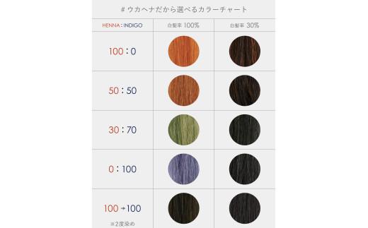 ＜石垣島産ヘナ使用＞ uka スカルプケアセット Henna (ヘーゼルナッツフレーバー) スカルプクレンジング 100ml付き | KU-008_HO ヘナ100% ヘナ 100%