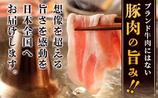 やえやまファームのアグー豚 (F1種) 南ぬ豚 しゃぶしゃぶ用 食べくらべセット【 豚肉 豚しゃぶ 南ぬ豚 アグー豚 しゃぶしゃぶ 石垣 石垣島 沖縄 八重山 やえやまファーム 】E-32-1