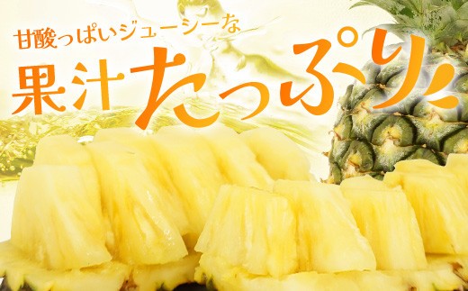 【先行予約】《2026年7月上旬頃より順次発送》石垣島産 ハワイ種パイン 3～4玉セット 約4.2㎏【 産地直送 石垣島産 石垣 完熟 パイン パイナップル 】TD-7