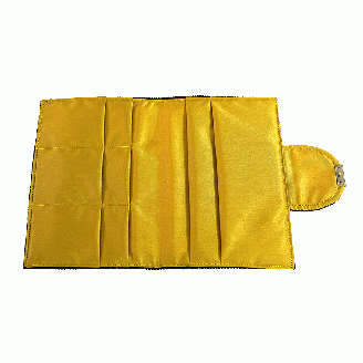 みんさ お薬手帳＆カードケース（黒ラメ）AI-35-2