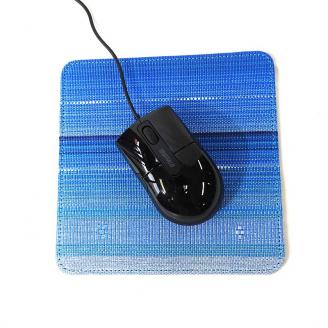 手織みんさマウスパッド（海）・名刺入れ（海）セット AI-32-1