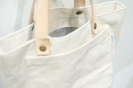 【石垣島の藍染工房】バッグ 帆布 ミニトート KB-172-1