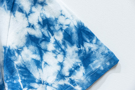 【石垣島の藍染工房】Tシャツ【カラー:マダラ】【サイズ:XLサイズ】KB-158-1