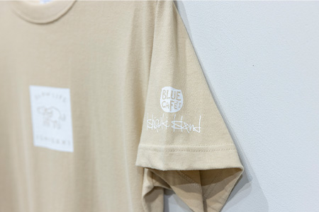 オリジナルTシャツ slow life ishigaki tee【カラー:ナチュラルベージュ】【サイズ:Mサイズ】KB-139