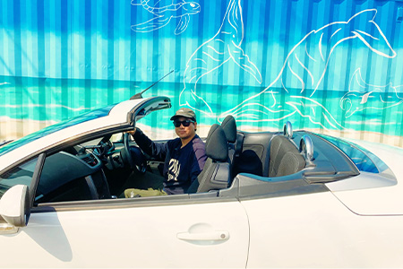 【オープンカーで満喫】レンタカー1日利用券 PEUGEOT 207CC《Supremeレンタカー》FG-1-1