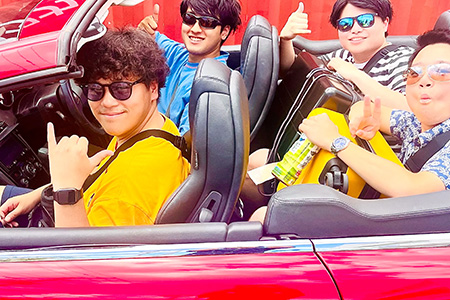 【オープンカーで満喫】レンタカー1日利用券 PEUGEOT 308CC Red《Supremeレンタカー》FG-4-1