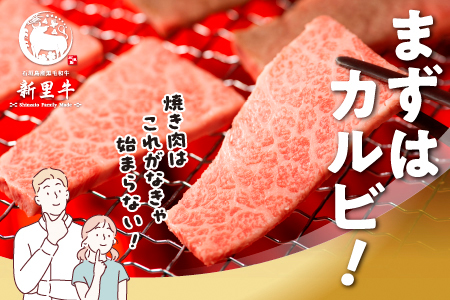 石垣島産 黒毛和牛 新里牛 ご褒美焼き肉4種食べ比べ 特上カルビ・上カルビ・特上赤身・上赤身 合計800g SZ-72