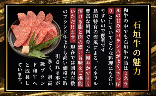 【2025年11月以降順次発送】希少な特選石垣牛をご家庭で！！ロースとカルビ焼肉用食べ比べセット合計400g &石垣牛 MARU秘伝の焼肉タレ100ml×1本 | 沖縄 石垣 特選 牛 ロース カルビ 肉 焼肉 食べ比べ 真空 冷凍 タレ | IM-66