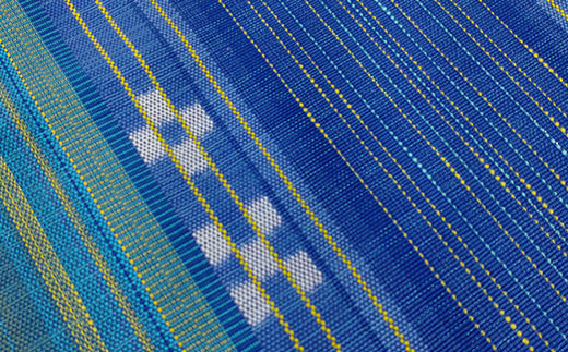 みんさー織 タペストリー・小(石西ラグーン) AZ-48-1