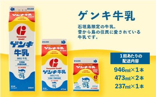 【ふるさと納税限定】八重山ゲンキ乳業 オールスターセット【八重山ゲンキ乳業】【ゲンキ牛乳】【石垣島のソウルドリンク ゲンキクール】【ゲンキカフェ】【さんぴん茶ミルクティー】GN-2 通常便＜期間限定 春フェア＞