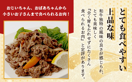 石垣島産 黒毛和牛 新里牛 多用途抜群！切落し（1kg×1）合計1kg SZ-25