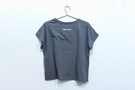 【レディース】オリジナルTシャツ 水牛&サギ レディースTシャツ【カラー:スミクロ】【サイズ:レディース】KB-150