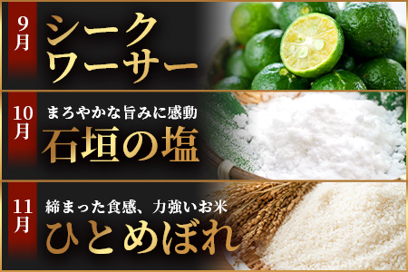 【12回定期便】石垣島の特産品 バラエティ定期便 SI-104