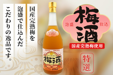 おもと3年古酒＆おもと梅酒セット 【沖縄県 石垣市 石垣島 酒 泡盛 梅酒 セット 】 TS-3