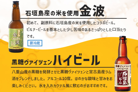 【冷蔵】石垣島ビール詰め合わせ　おまかせ１２本セット　V-22