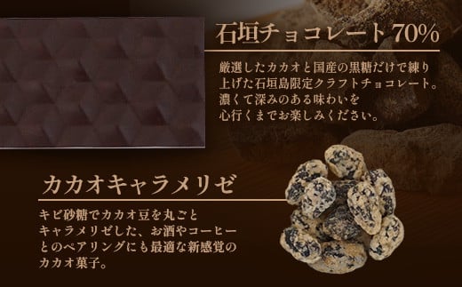 石垣島限定 クラフトチョコレート 4種セット | 沖縄県 石垣市 石垣島 クラフト チョコ 限定 カカオ FC-1
