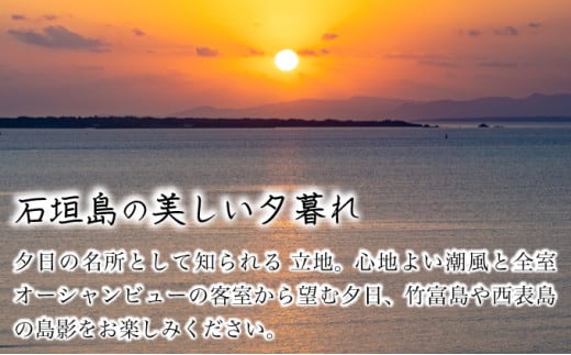 ホテルグランビュー石垣新川　ツイン宿泊利用券（1泊朝食付き） ツイン宿泊利用券（1泊朝食付き）