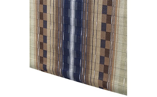 みんさータペストリー（二丁杼・ヒチガーラベージュ）AZ-22-2