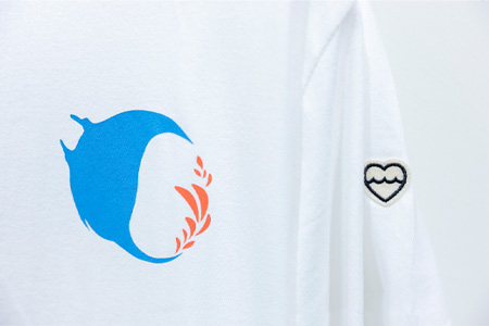 EDISG Tシャツ Manta【カラー:オフホワイト】【サイズ:Lサイズ】KB-57-ow-1